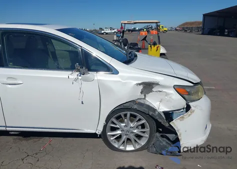 2010 Lexus Hs 250H Premium z USA, uszkodzony, nr VIN JTHBB1BAXA2013552